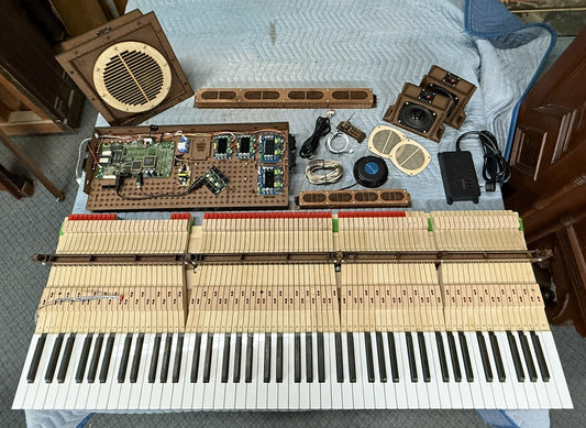 Ragland DIY MIDI Acoustic/Digital Piano Conversion Kit Easy-Install w/Audio Kit